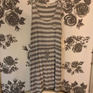 Flowy Grey Sun Dress